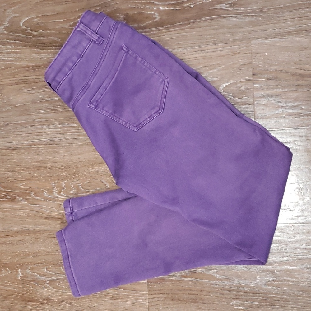 (M) Bianca Nygard Colorful Stretch Jeggings Comfy Modern Casual Streetwear